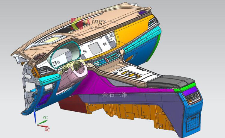 深挖兩年，秋平模型借助金石3D打印機(jī)崛起為重慶汽車手板之最